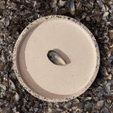 Vide-poche en terrazzo de coquillages